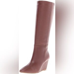 Stuart Weitzman chestnut leather tall boot